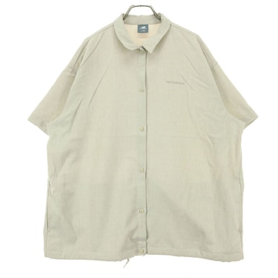 NEW BALANCE ニューバランス 半袖 シャツ XL ベージュ