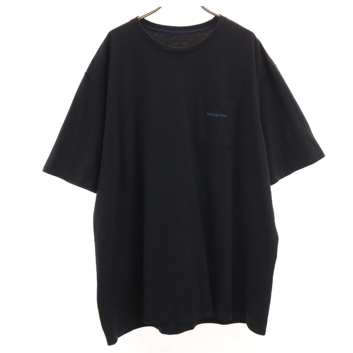 patagonia パタゴニア バックロゴ 半袖 Tシャツ XL ブラック 37655SP24 アウトドア ポケT