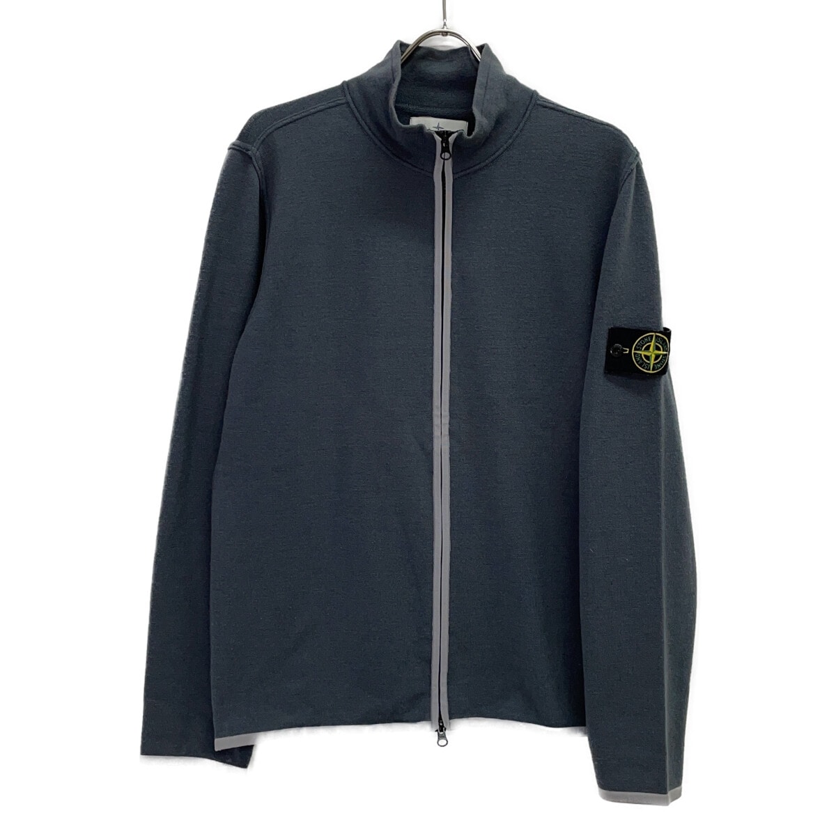 ストーンアイランド 【国内正規】7915503A1 V0062 コンパスパッチ ハイネック ジップ カーディガン/ L