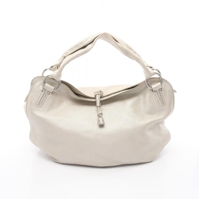 セリーヌ CELINE ビタースイート ハンドバッグ バッグ レザー レディース ホワイト系 【中古】