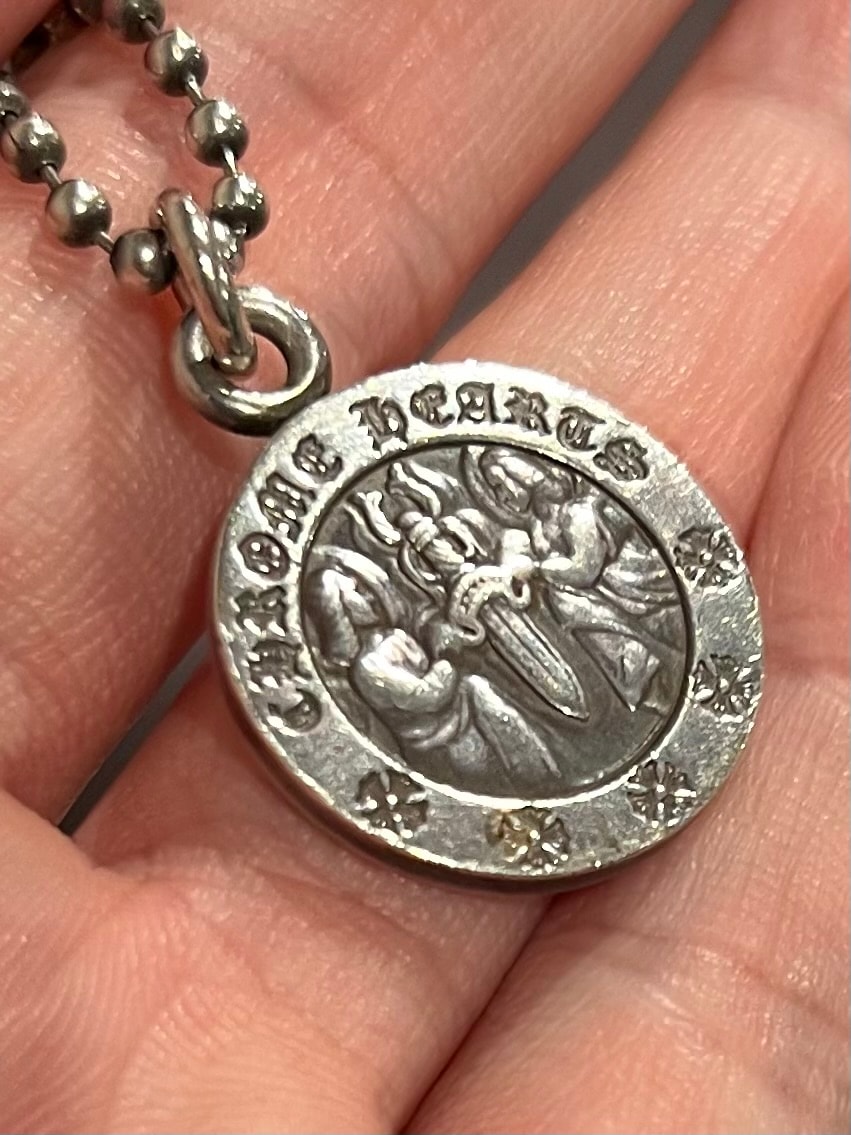 Chrome Hearts Angel Medal Charm "Silver"