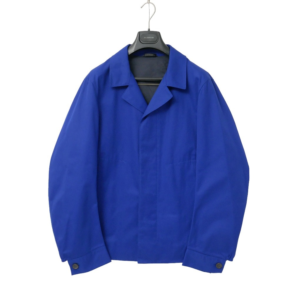 ■美品■JIL SANDER ジルサンダー ジャケット サイズ48 比翼 シングルジャケット イタリア製 ブランド古着【中古】20260520/RA9489