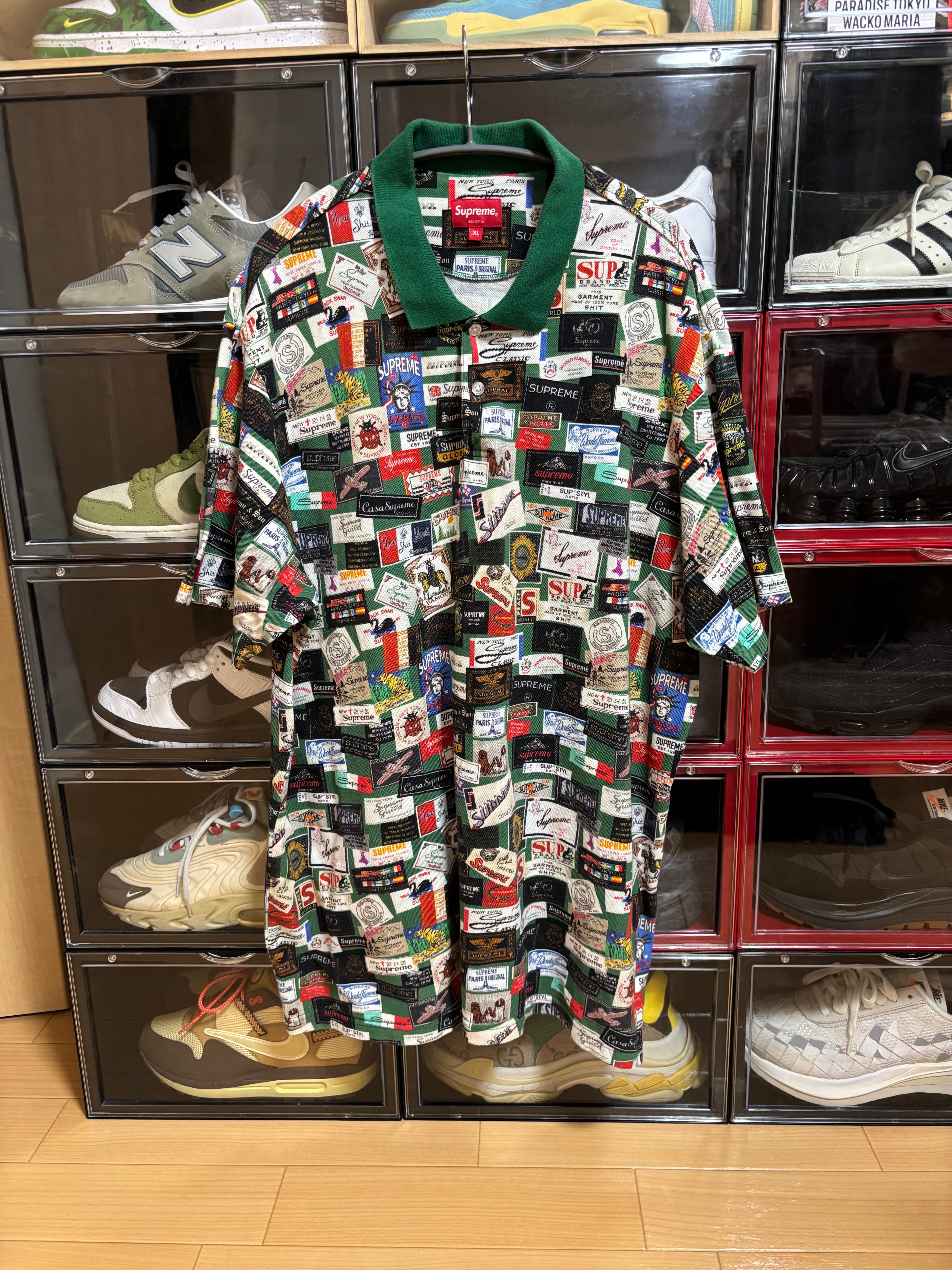 Supreme Labels Polo "Green"