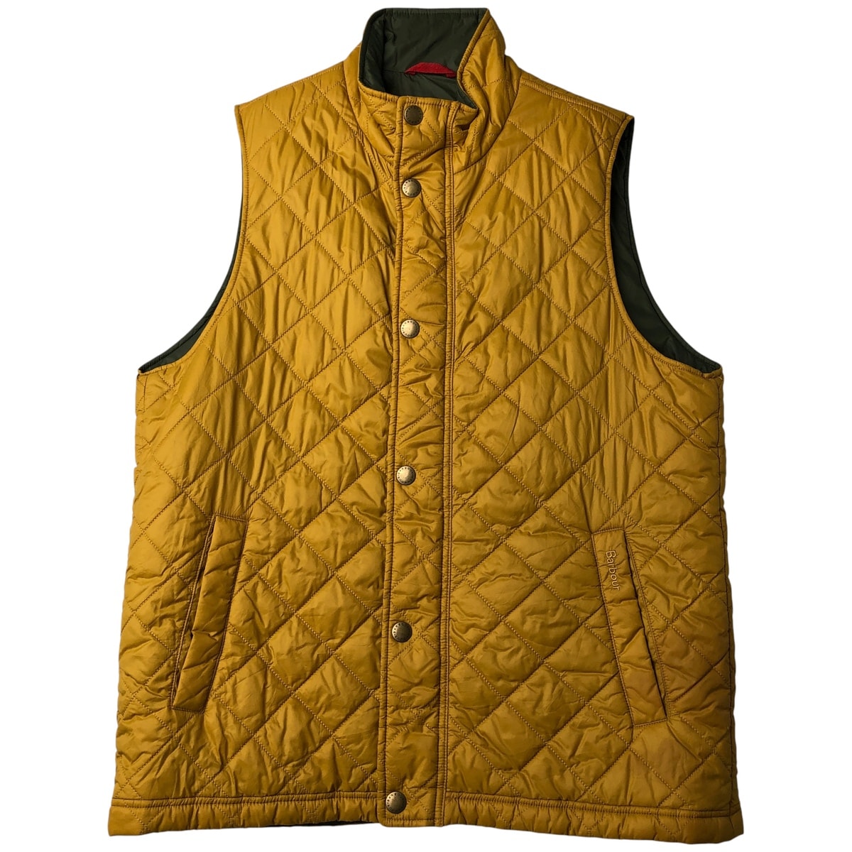 古着 バブアー Barbour 中綿入り キルティングベスト メンズXL相当/eaa611765