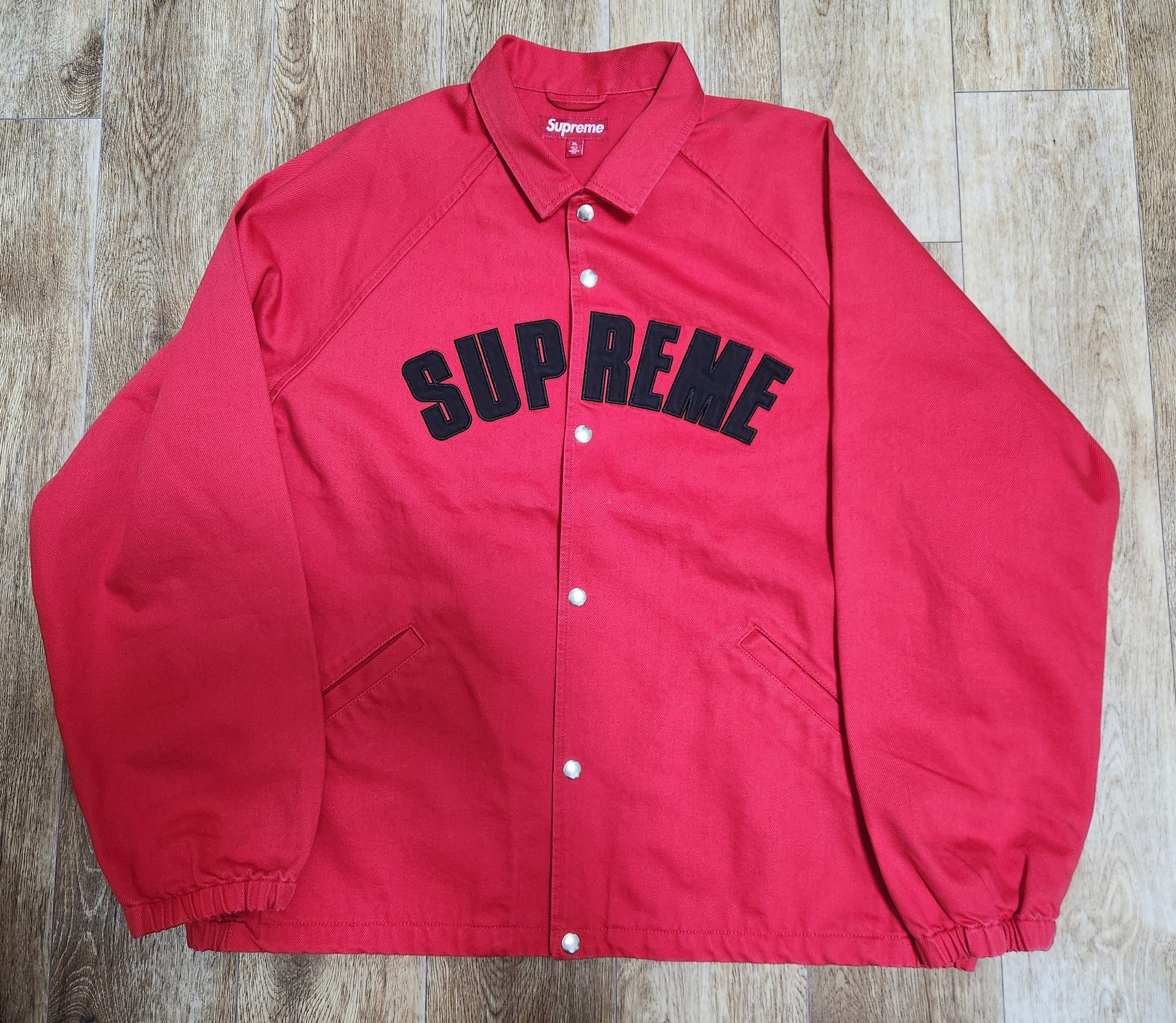 Supreme Arc Denim Coaches Jacket 