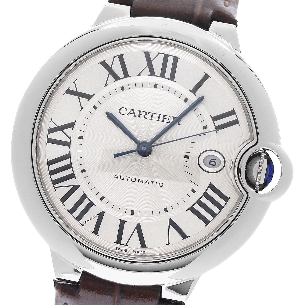 カルティエ バロンブルー 42mm W69016Z4 メンズ 【中古】
