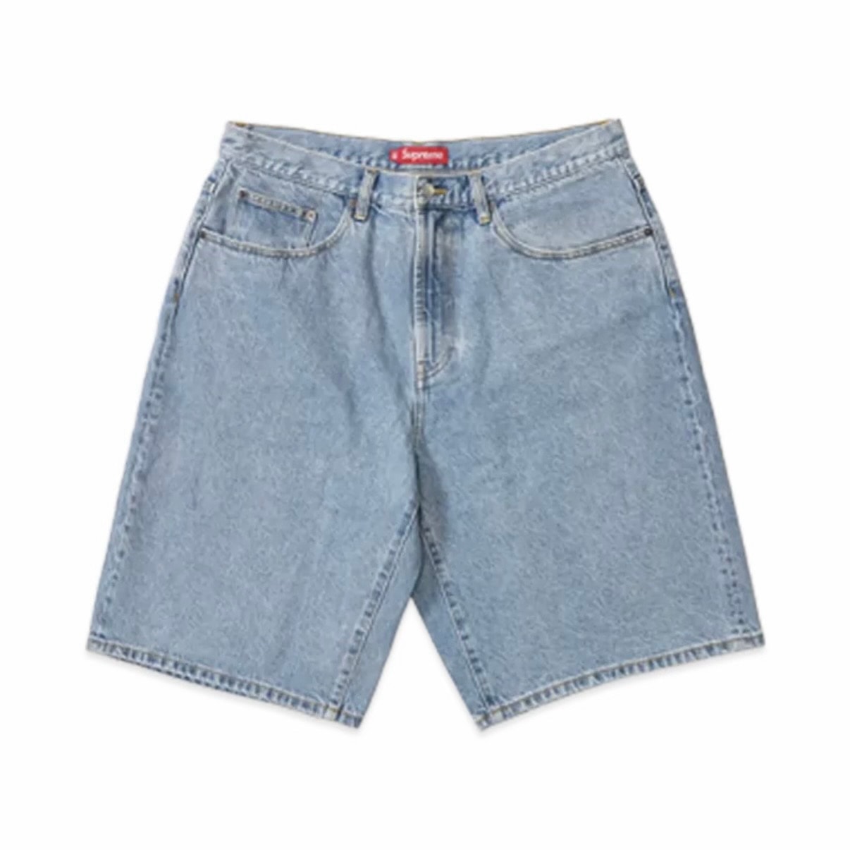 Supreme Baggy Denim Short (26SS) "Washed Indigo"