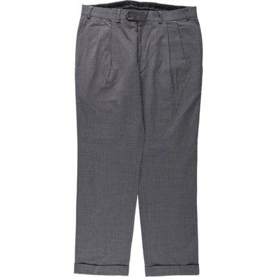 古着 ラルフローレン Ralph Lauren LAUREN ローレン TOTAL COMFORT ツータック ウールパンツ スラックス メンズw36相当/eaa669289