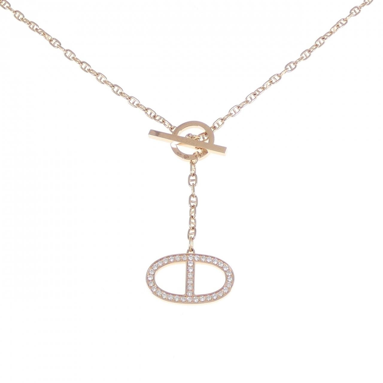 エルメス シェーヌダンクル コントゥール ネックレス