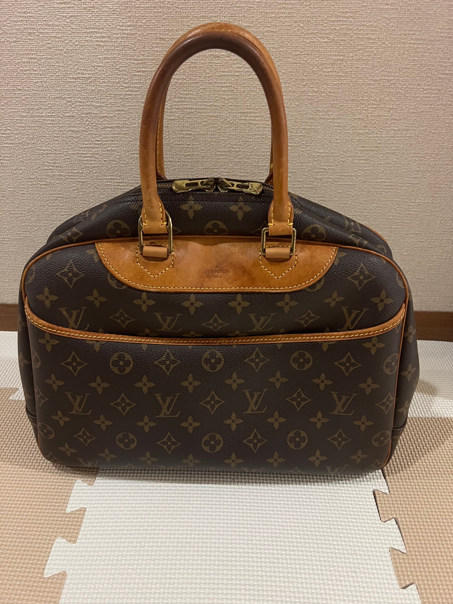 LOUIS VUITTON ルイヴィトン モノグラム ドーヴィル ハンドバッグ