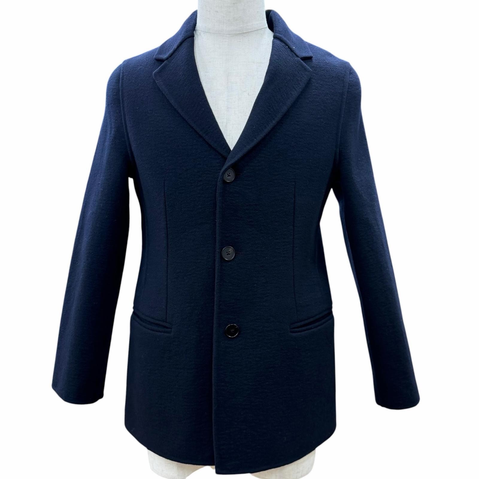 美品 ジルサンダー テーラードジャケット ダークネイビー メンズ 32