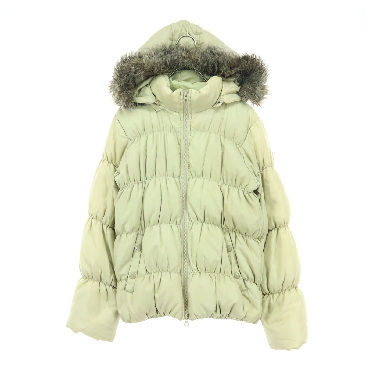 GAP ギャップ 長袖 ダウンジャケット S ベージュ