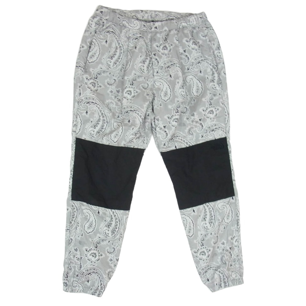 THE NORTH FACE ノースフェイス パンツ NP5902N PURPLE LABEL パープルレーベル PAISLEY PRINT MOUNTAIN WIND PANTS ペイズリー柄 マウンテン ウィンド ナイロンパンツ グレー系 32【中古】