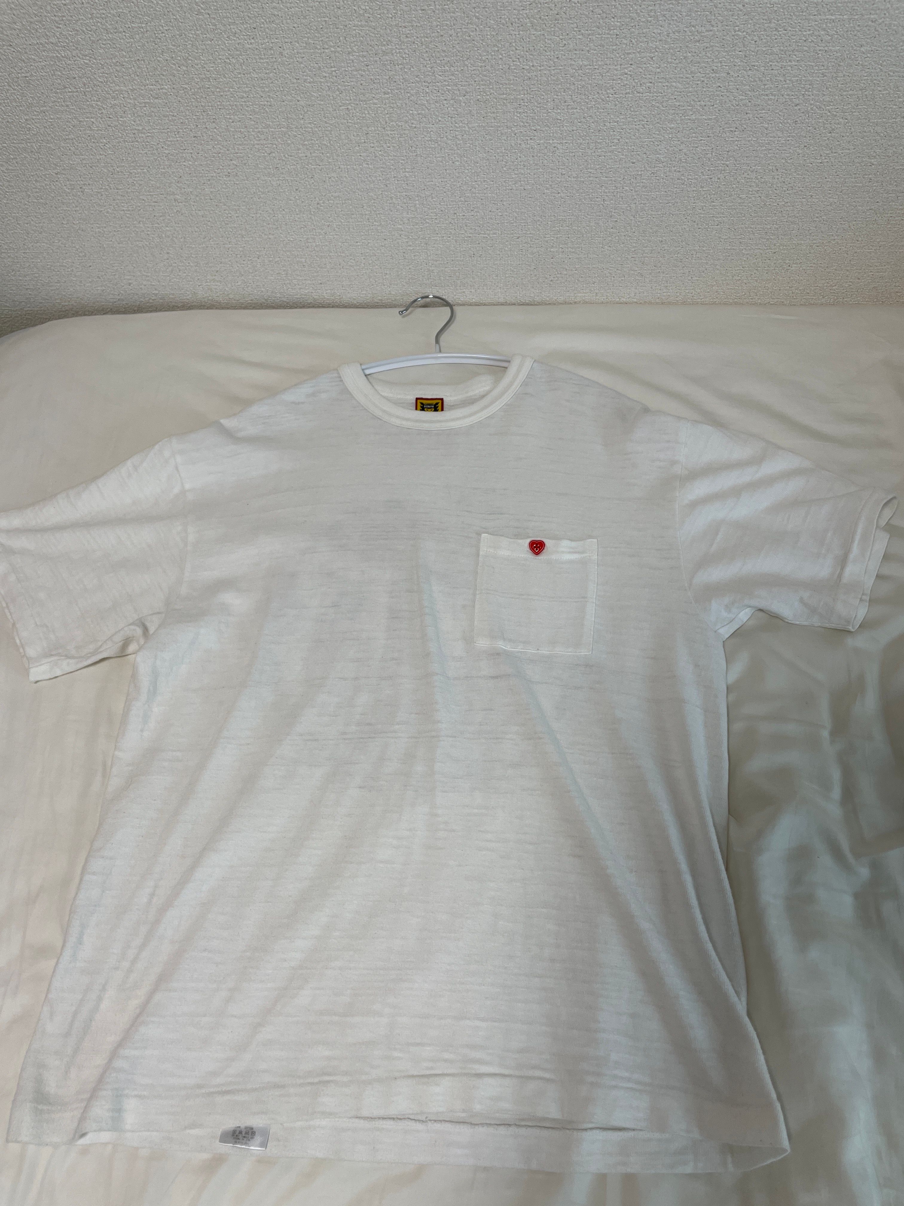 HUMAN MADE POCKET T-SHIRT "White"