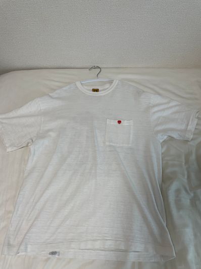HUMAN MADE POCKET T-SHIRT "White"