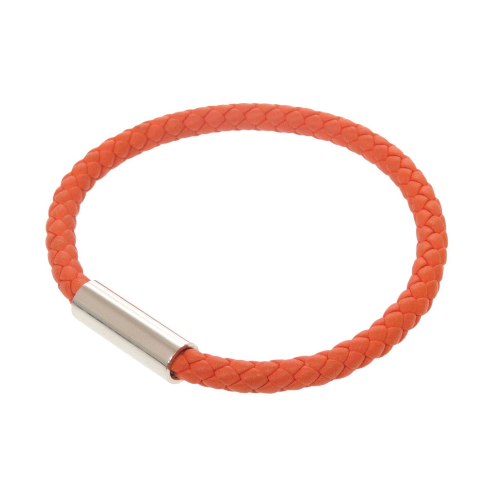 エルメス  ゴリアテ   レザー  オレンジ   ブレスレット