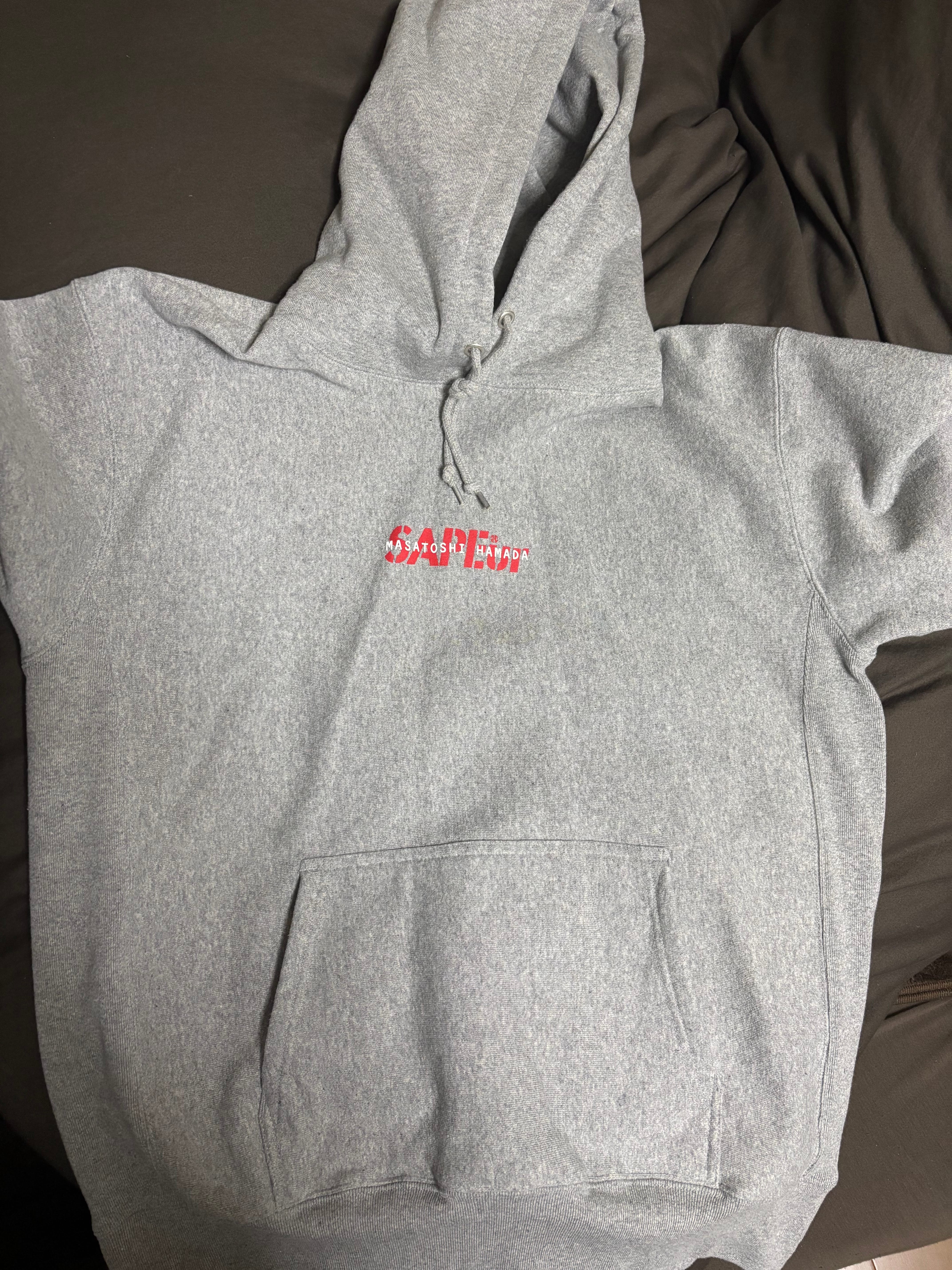 SAPEur x MASATOSHI HAMADA Hoodie "Red"
