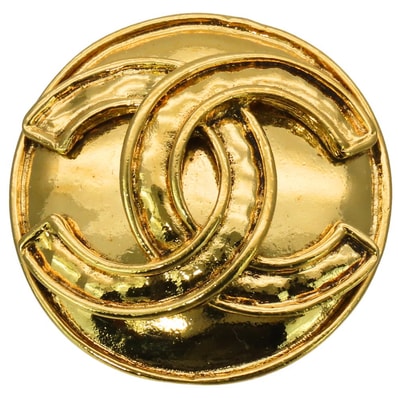 【中古】 シャネル ブローチ ココマーク メタル ゴールド メッキ アクセサリー レディース 女性 CHANEL