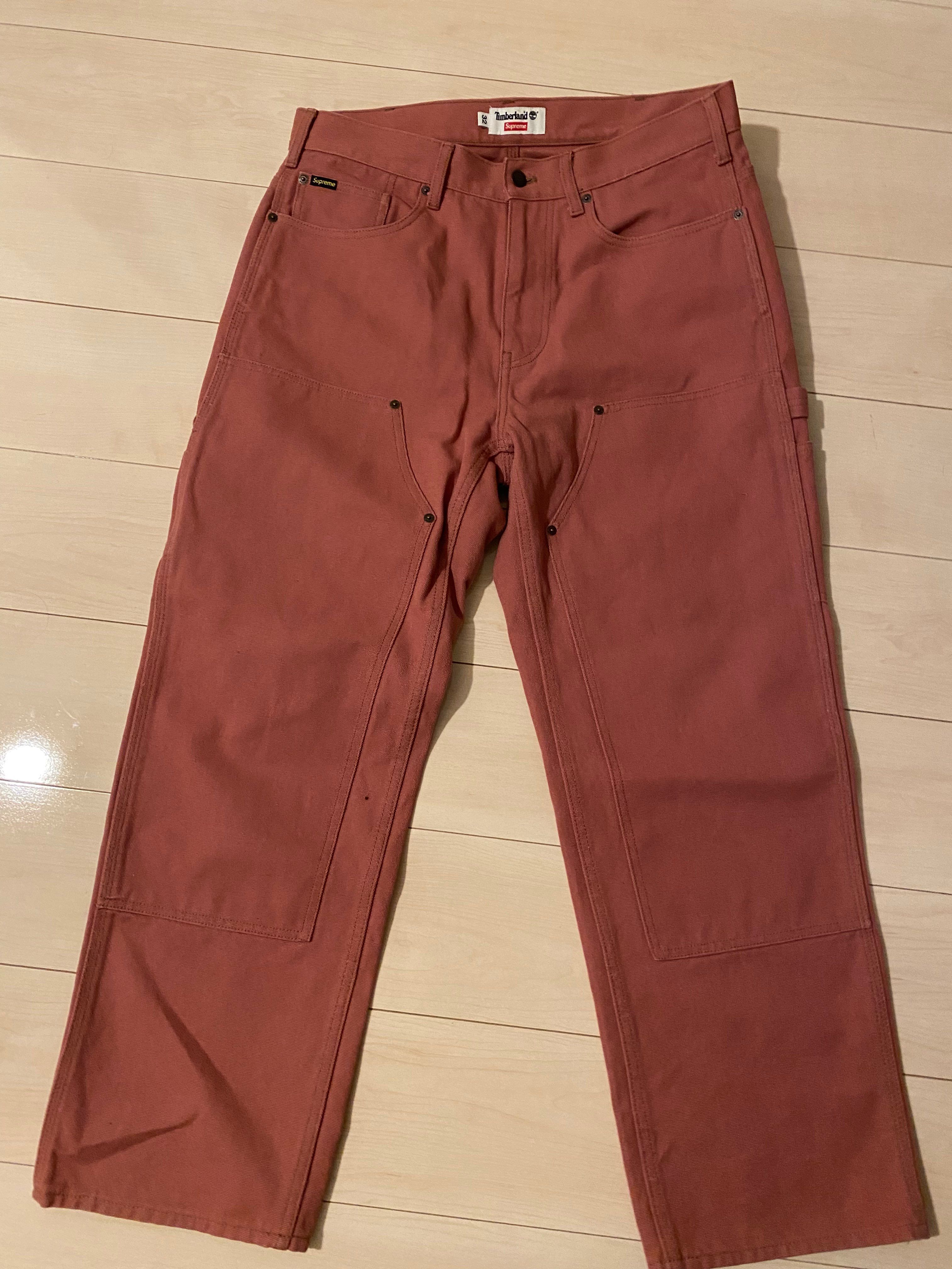 Supreme / Timberland® Double Knee Painter Pant "Dusty Red"