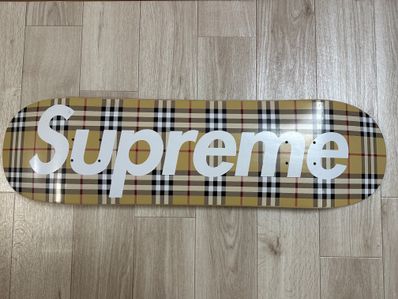 Supreme / Burberry Skateboard "Beige"