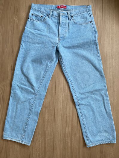 Supreme Regular Jean "Washed Blue"(21FW)