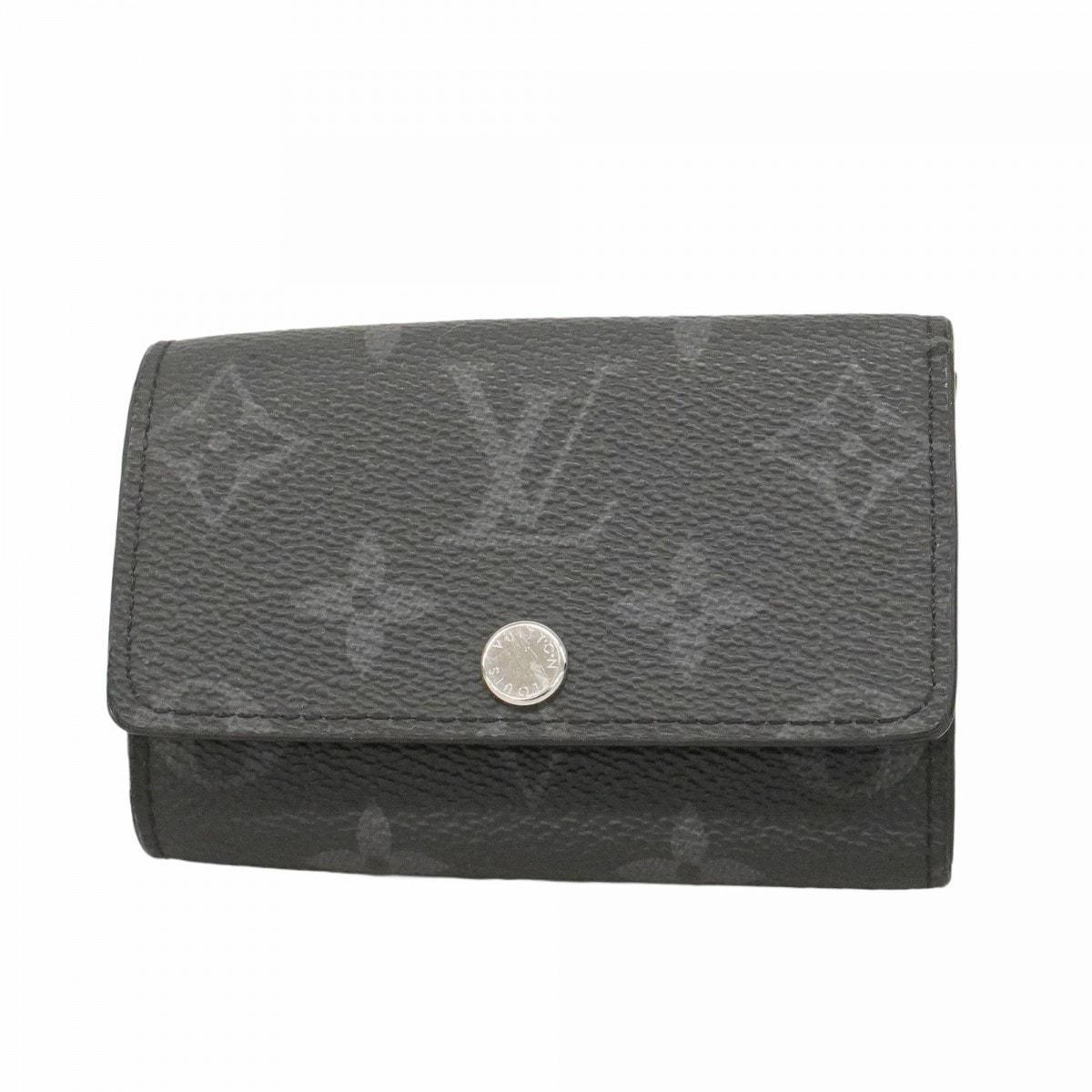 【6db1017-k】ルイヴィトン キーケース モノグラム・エクリプス ミュルティクレ6 M82603 ブラック【中古】メンズ