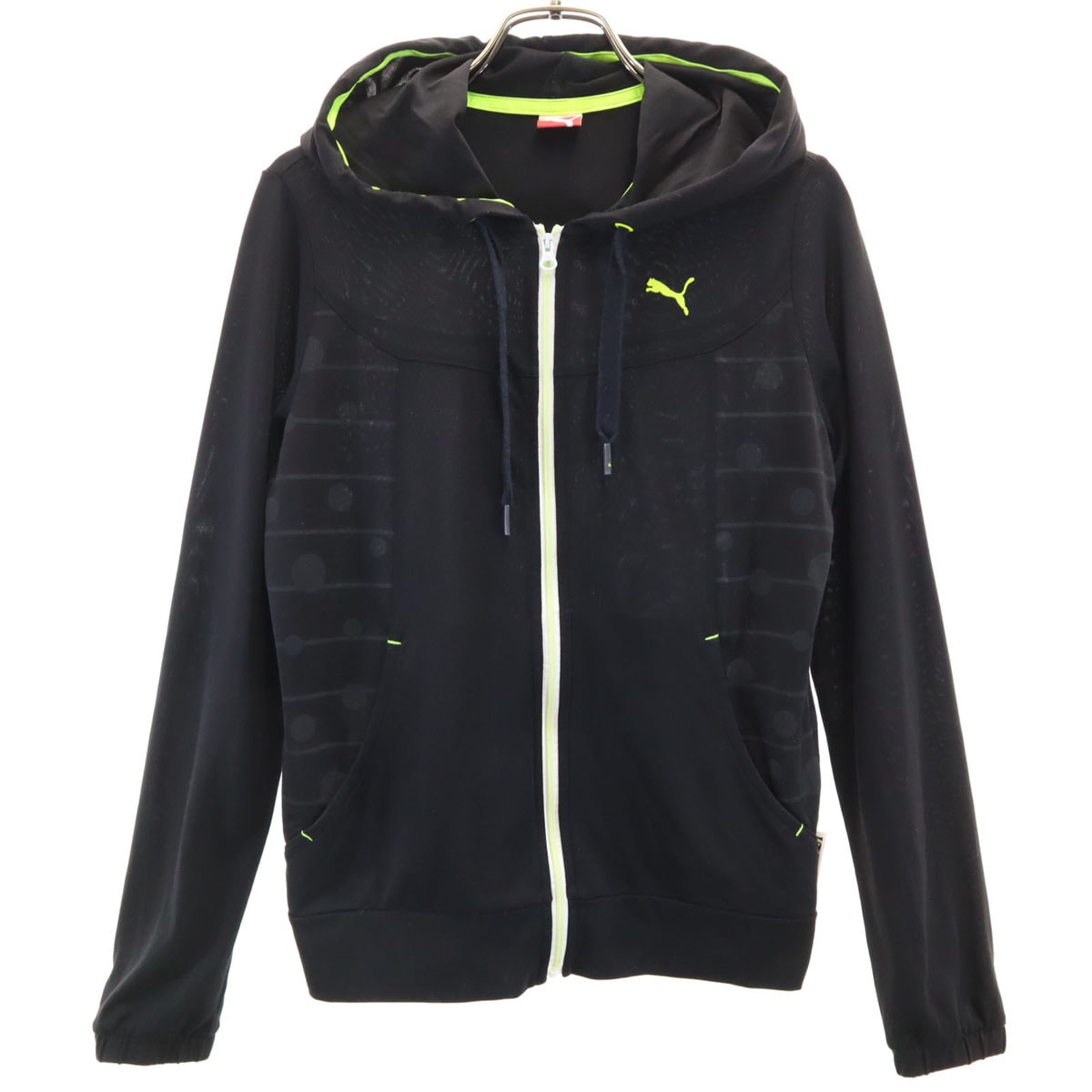 PUMA プーマ ジップパーカー S ブラック