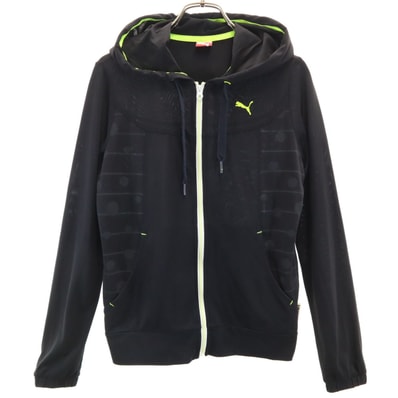 PUMA プーマ ジップパーカー S ブラック