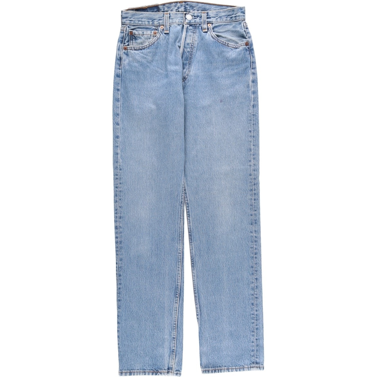 古着 00年代 リーバイス Levi's 501 ストレートデニムパンツ USA製 レディースL(w27)相当/evb033278