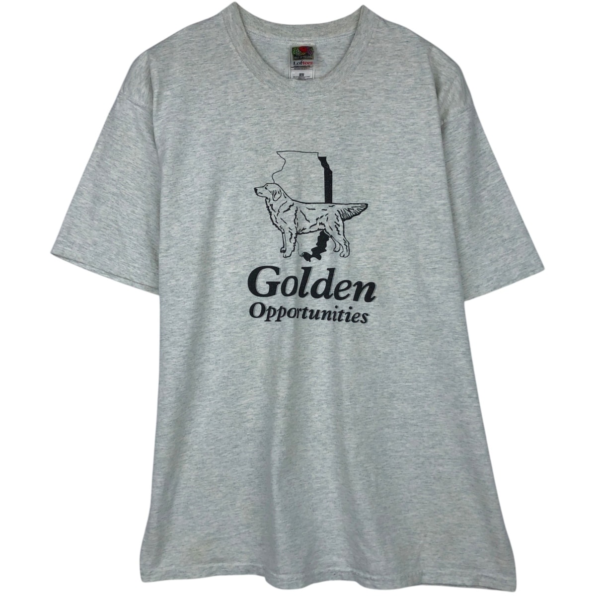 古着 90年代 フルーツオブザルーム FRUIT OF THE LOOM Lofteez 犬柄 プリントTシャツ メンズL相当 ヴィンテージ/eaa613688