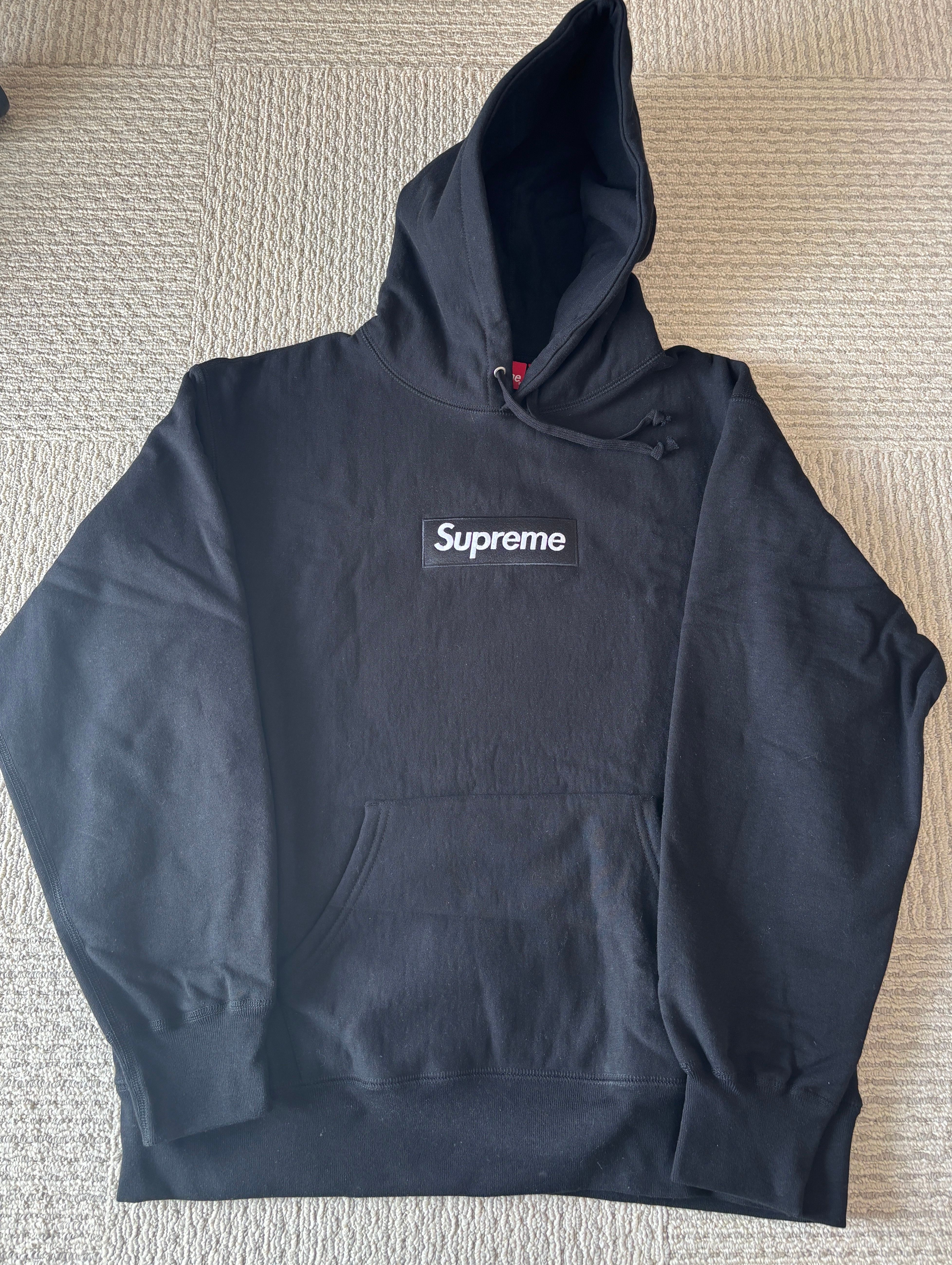 Supreme Box Logo Hooded Sweatshirt "Black" (21FW)