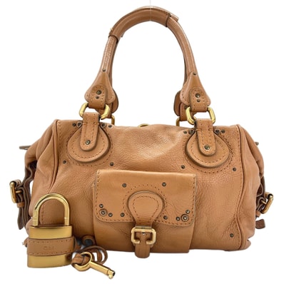 クロエ Chloe レザー パディントン ショルダーバッグ【中古】