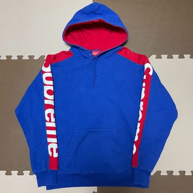 Supreme Sideline Hooded Sweatshirt "Blue"