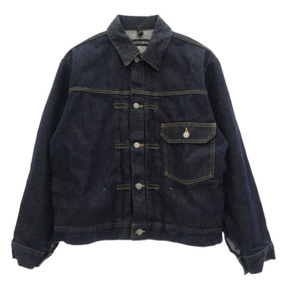 WACKO MARIA ワコマリア デニムジャケット 1st デニム トラッカー ジャケット インディゴブルー系 M【中古】
