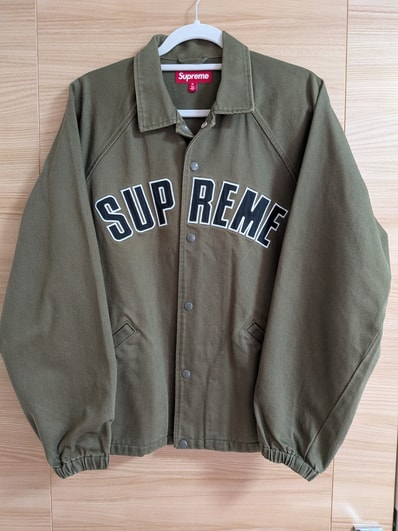 Supreme ARC Denim Coaches Jacket "Olive"