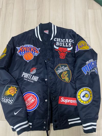 Supreme / Nike®/NBA Teams Warm-Up Jacket "Black"