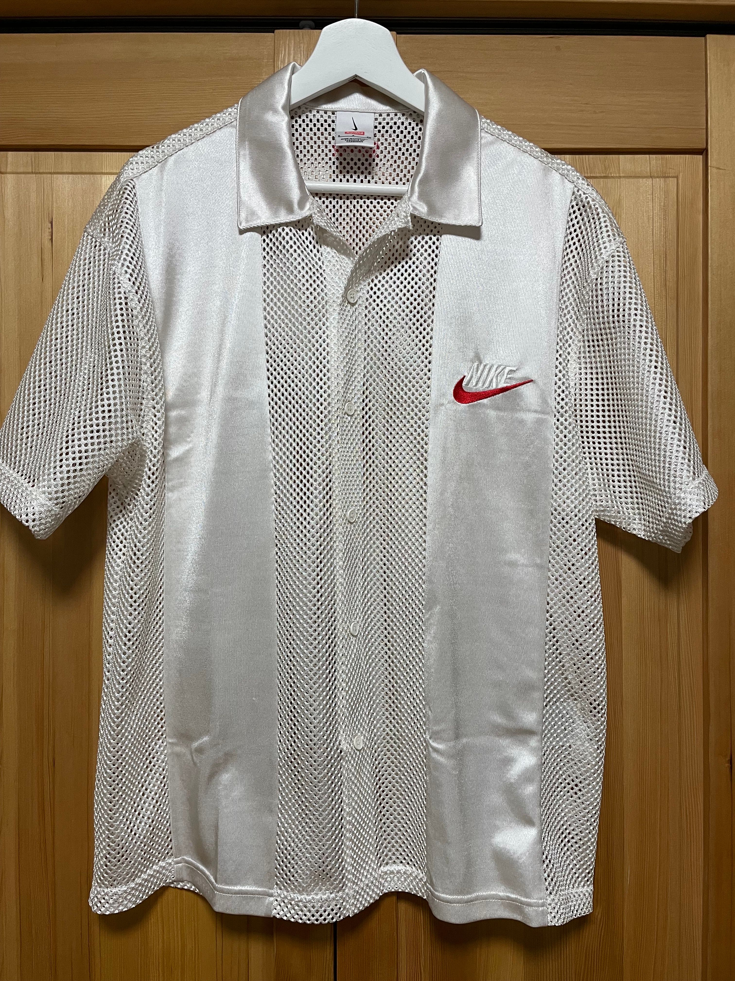 Supreme x Nike Mesh S/S Shirt "White"