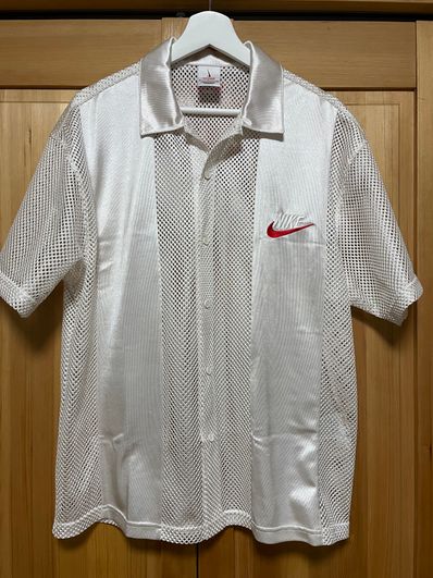 Supreme x Nike Mesh S/S Shirt "White"