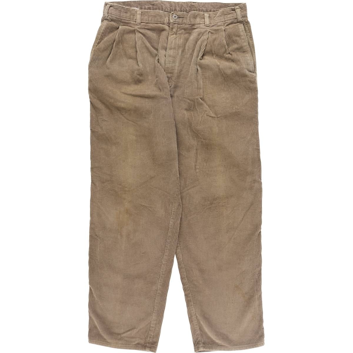 古着 リーバイス Levi's DOCKERS 太畝 ツータック コーデュロイパンツ メンズw35相当 ヴィンテージ/eaa523366