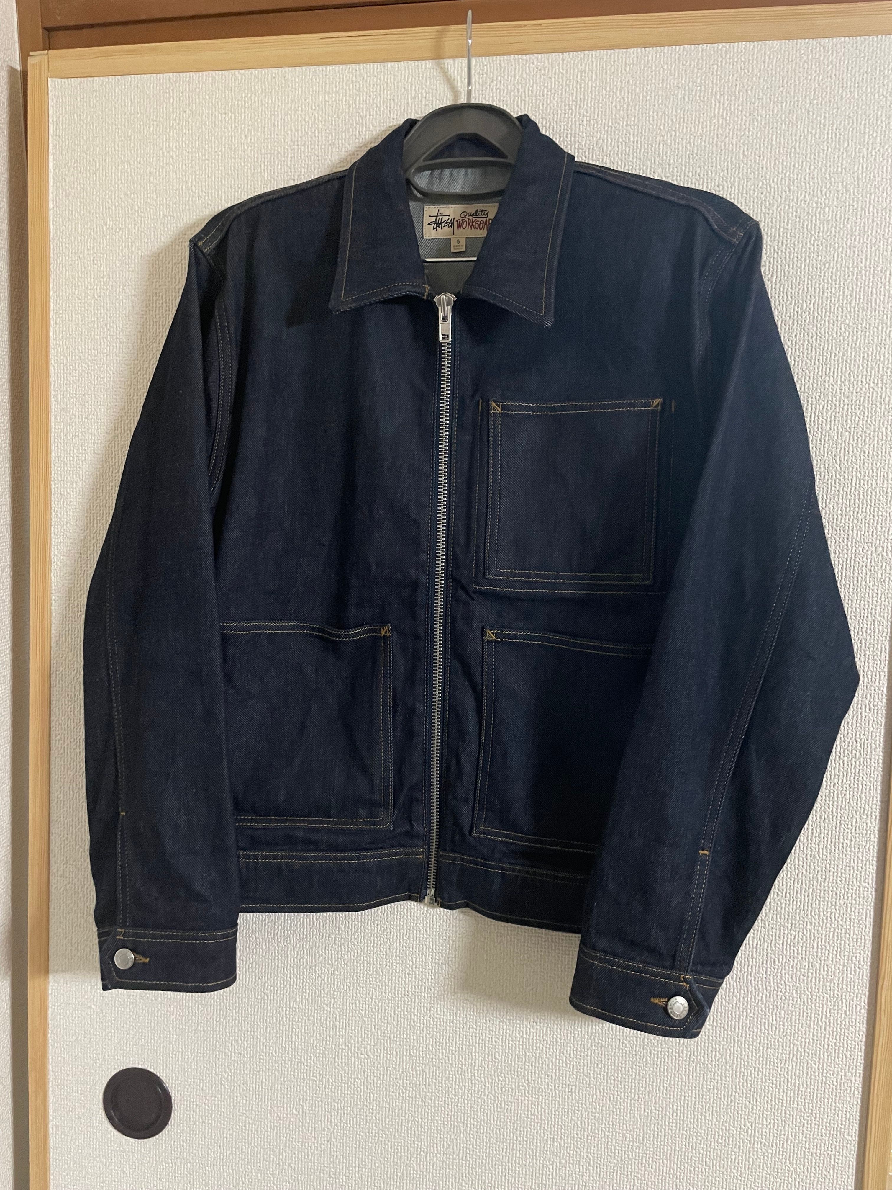 Stussy Zip Work Jacket Denim "Raw"