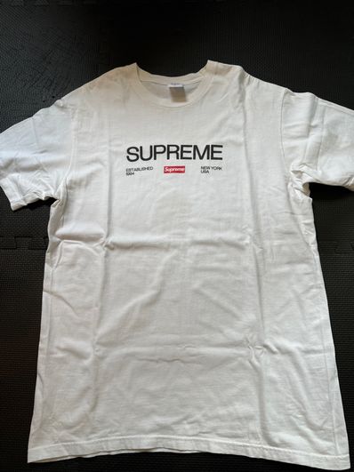 Supreme Est. 1994 Tee "White"