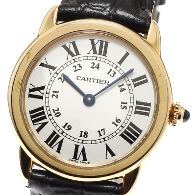 カルティエ ロンド ソロ SM W6700355 レディース 【中古】