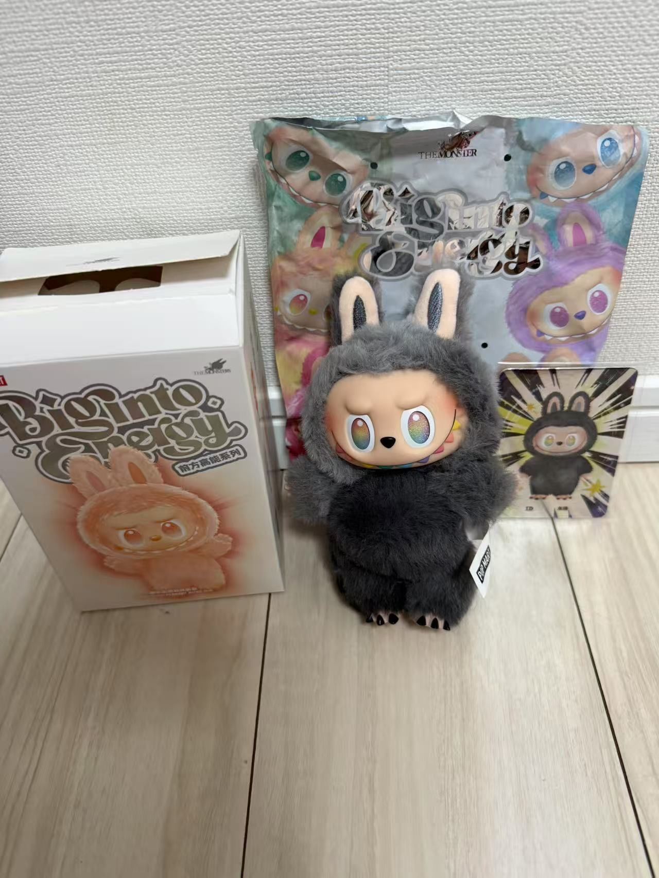 POP MART THE MONSTERS (LABUBU) Big into Energy Series Plush Pendant ID (Secret)