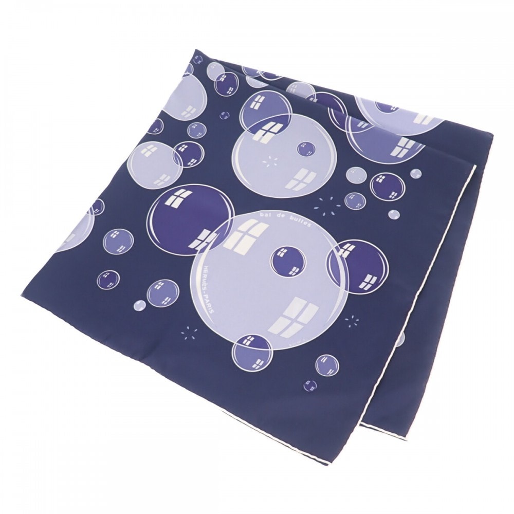 目立った傷や汚れなし】エルメス HERMES カレ90 bal de bulles