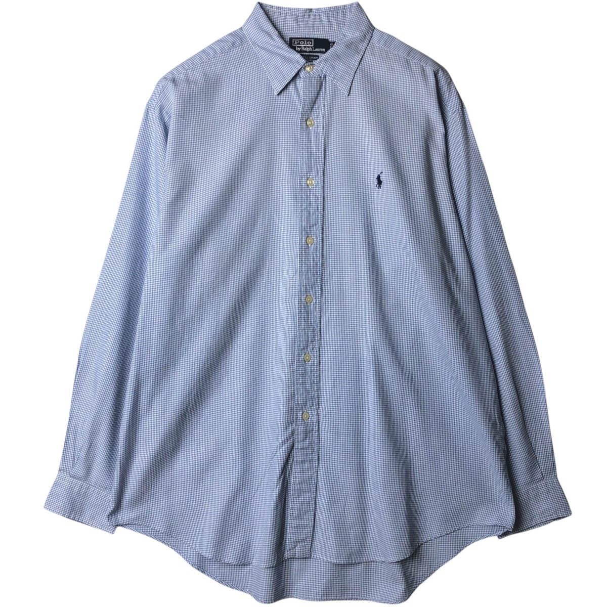 古着 ラルフローレン Ralph Lauren POLO by Ralph Lauren LOWELL SPORT 長袖 コットンチェックシャツ メンズL相当/eaa578091