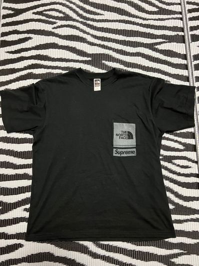 Supreme x The North Face Printed Pocket Tee "Black"