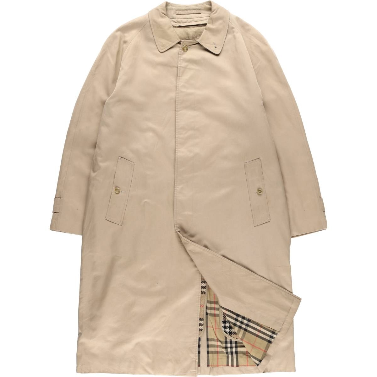 古着 バーバリー Burberry's ステンカラーコート バルマカーンコート 40 メンズM相当/eaa574786