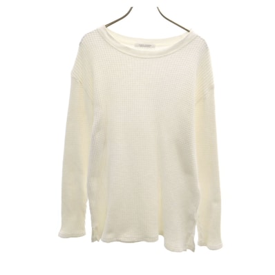 JOURNAL STANDARD ジャーナルスタンダード 長袖 ワッフル カットソー M ホワイト トップス