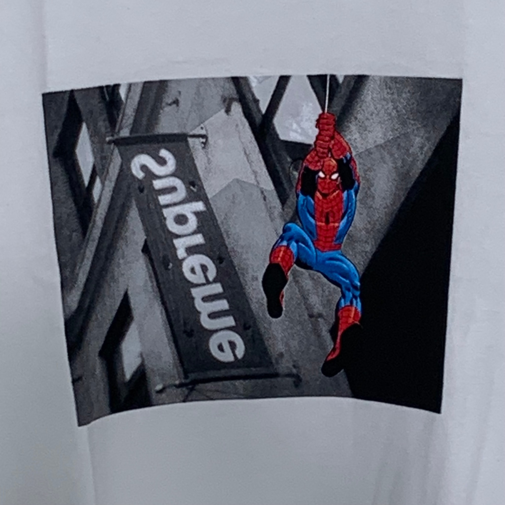 Supreme x Spider-Man Tee "White"
