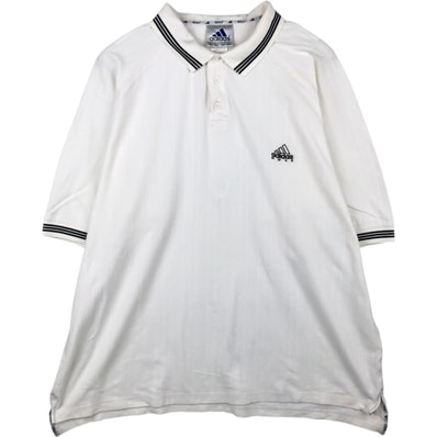 古着 90年代 アディダス adidas GOLF 半袖 ポロシャツ メンズXXL相当 ヴィンテージ/eaa620866